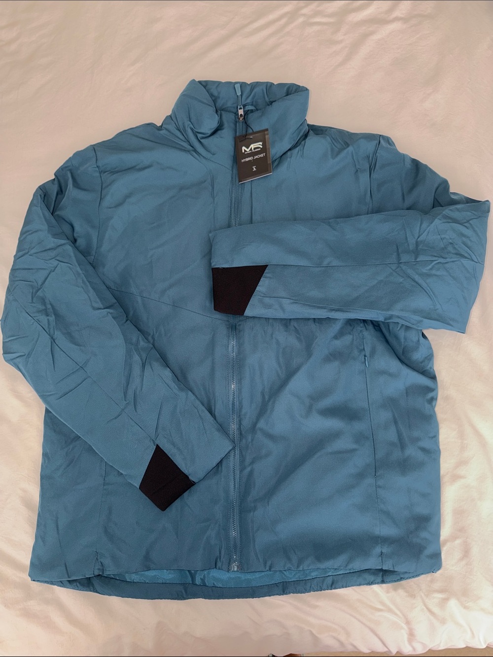Men's Blue Lightweight Insulated Jacket